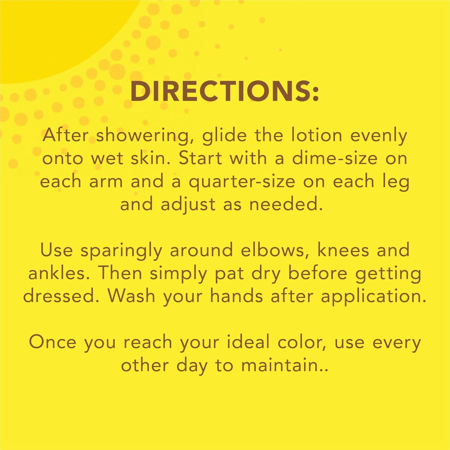 Jergens Natural Glow In Shower Lotion, Self Tanner for Medium to Deep Skin Tone, Sunless Tanning Wet Skin Lotion for Gradual, Flawless Color, 7.5 Ounce (Packaging May Vary) - Image 8