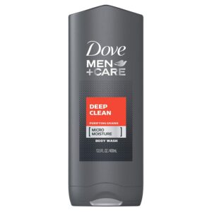 Dove Men+Care Body and Face Wash, Deep Clean 13.5 oz