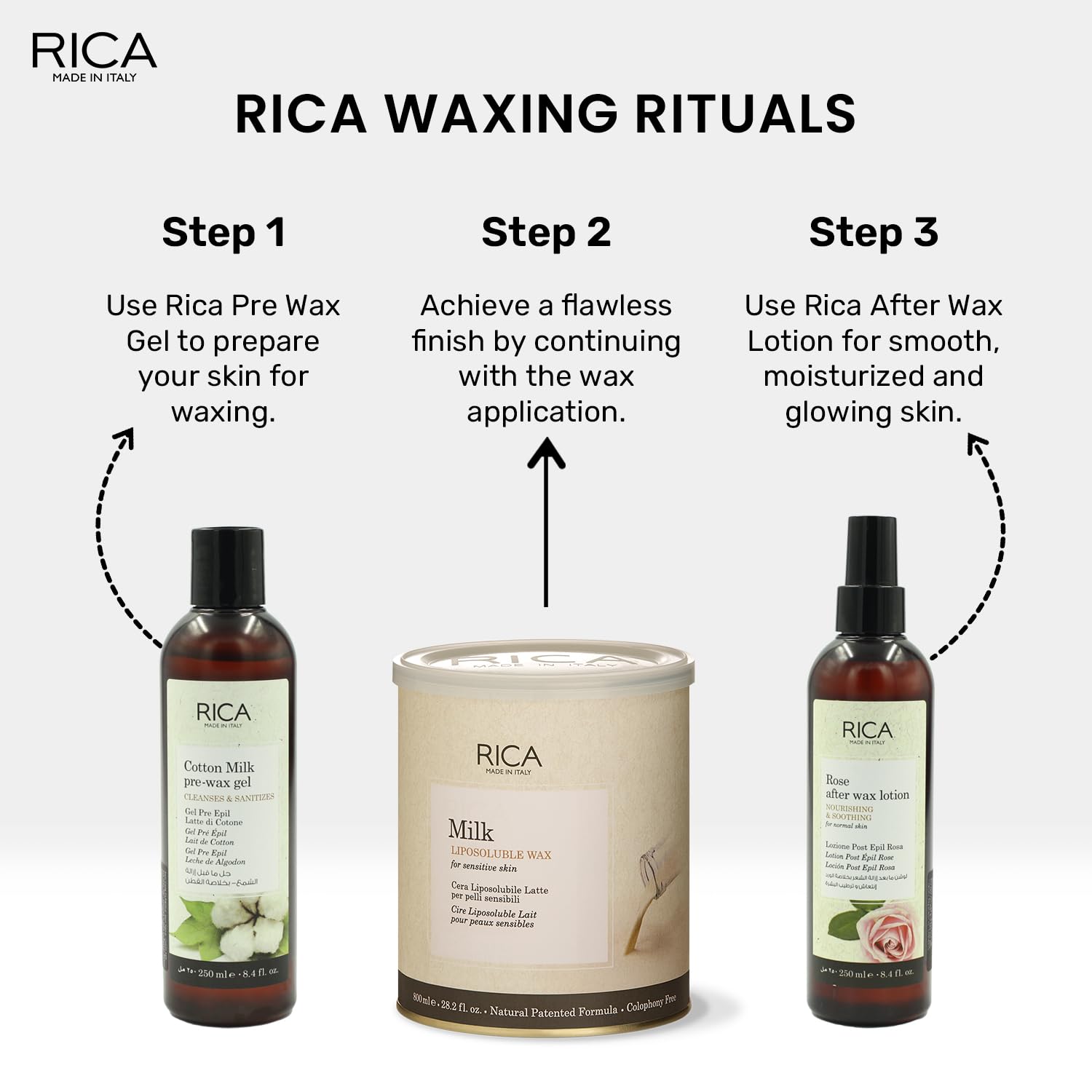 Rica Milk Wax - 800 ML - Image 7