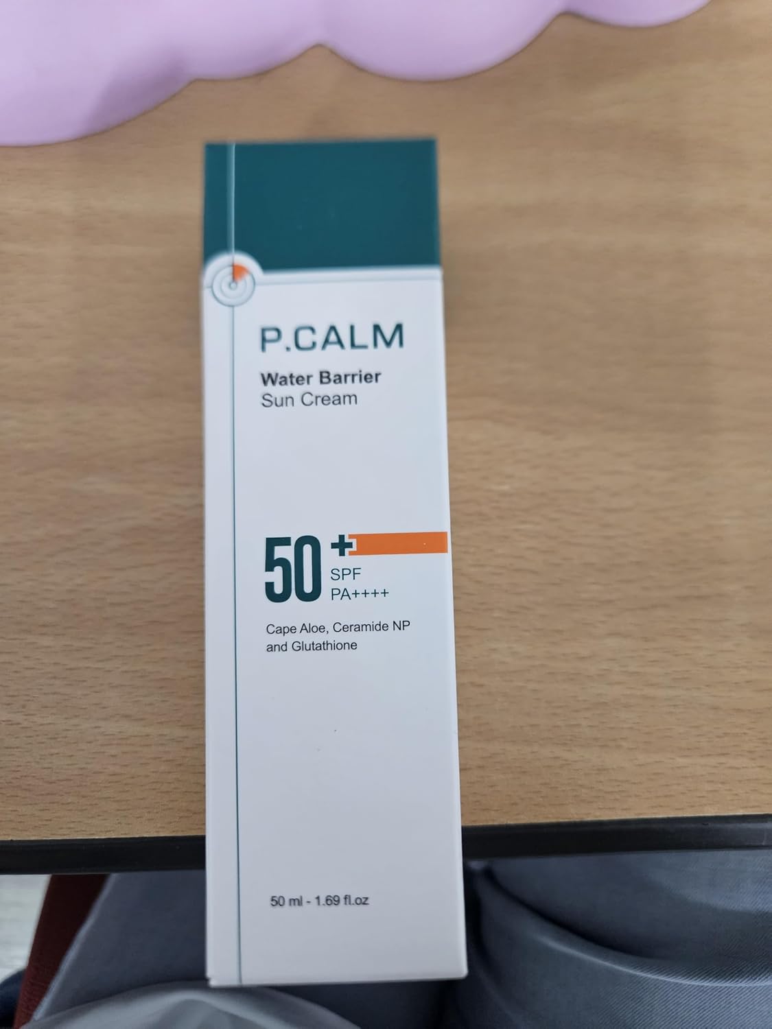 P.CALM Water Barrier Moisturizing Sun Cream SPF 50+ PA++++ 3.4 Oz for Sensitive Skin - Image 6