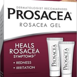 Prosacea - Medicated Rosacea Treatment for Face - Heals Rosacea Symptoms of Redness, Pimples and Irritation - Fragrance Free - Twin Pack - Two 0.75oz Tubes (1.5oz Total)
