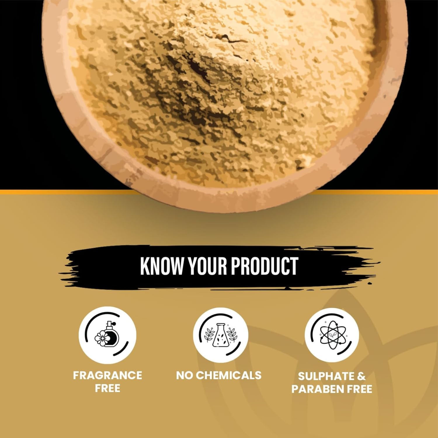 MAPL Multani Mitti Powder Fuller's Earth Clay | 100% Healing Clay for Skin Cleansing, Face Masks, Body Scrubs | Natural Calcium Bentonite Clay | Herbal Face Pack for All Skin Types | 7.05 oz (200g) - Image 3