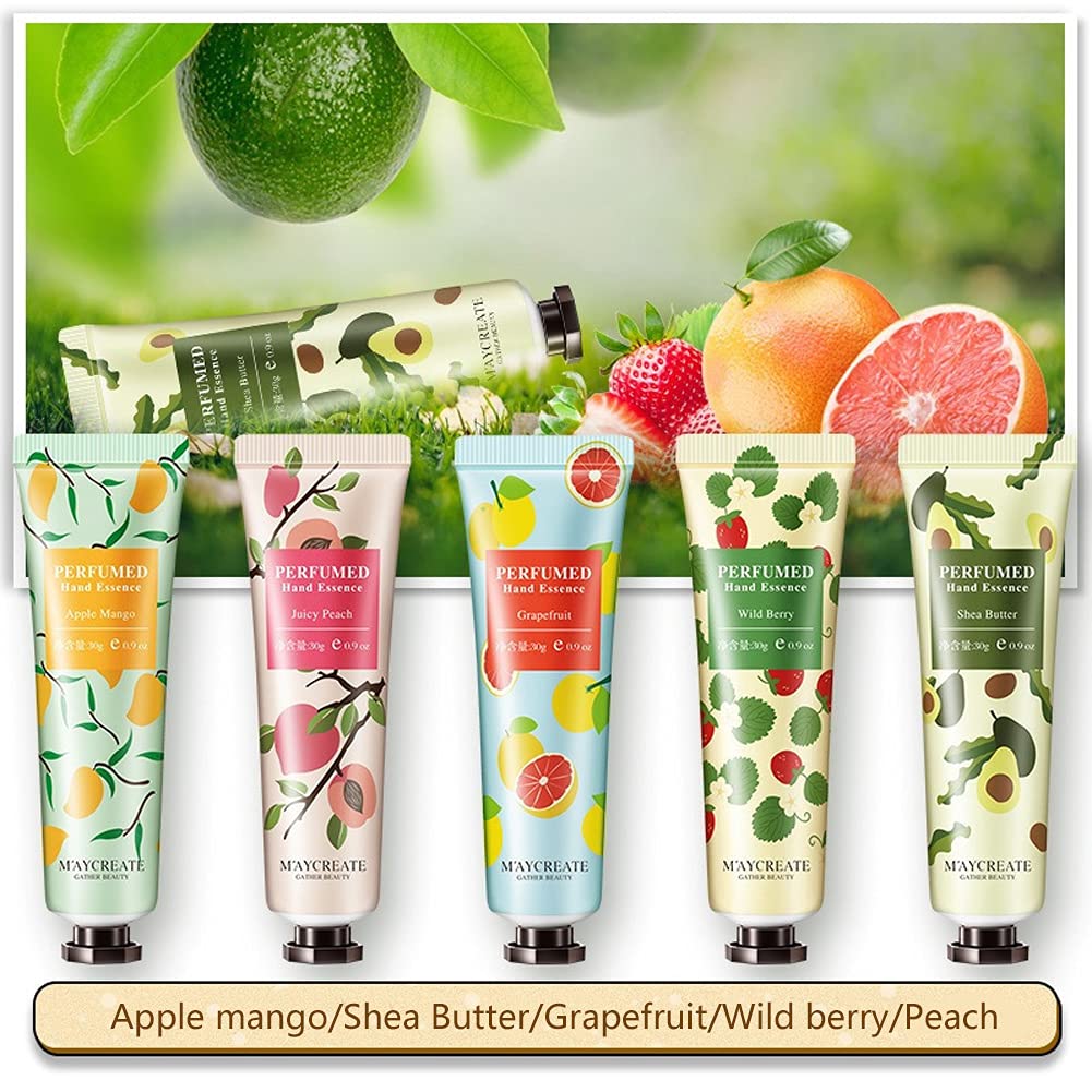 20 Pack Plant Fragrance Hand Cream Moisturizing Hand Cream for Dry Hands Thanksgiving Christmas Gift Set Travel Size Hand Lotion - Image 9