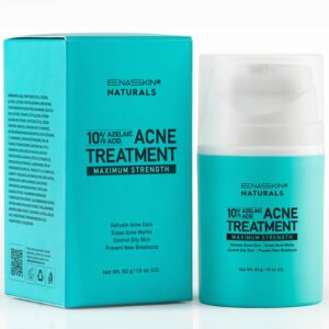 Cystic Acne Spot Treatment Cream for Face, Back and Body, Hormonal Pimple Scar Moisturizer Gel for Teens & Adults, Rapid Control and Clear Breakouts, 1.8 oz