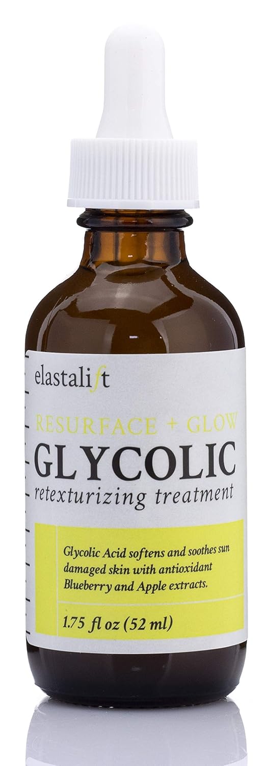 Elastalift Resurfacing Glycolic Acid Facial Peel Serum, Anti-Aging Dark Spot Corrector Facial Peel Reduces Enlarged Pores, Minimizes Fine Lines, Evens Skin Tone, Exfoliating Chemical Peel, 1.75 Fl Oz - Image 2
