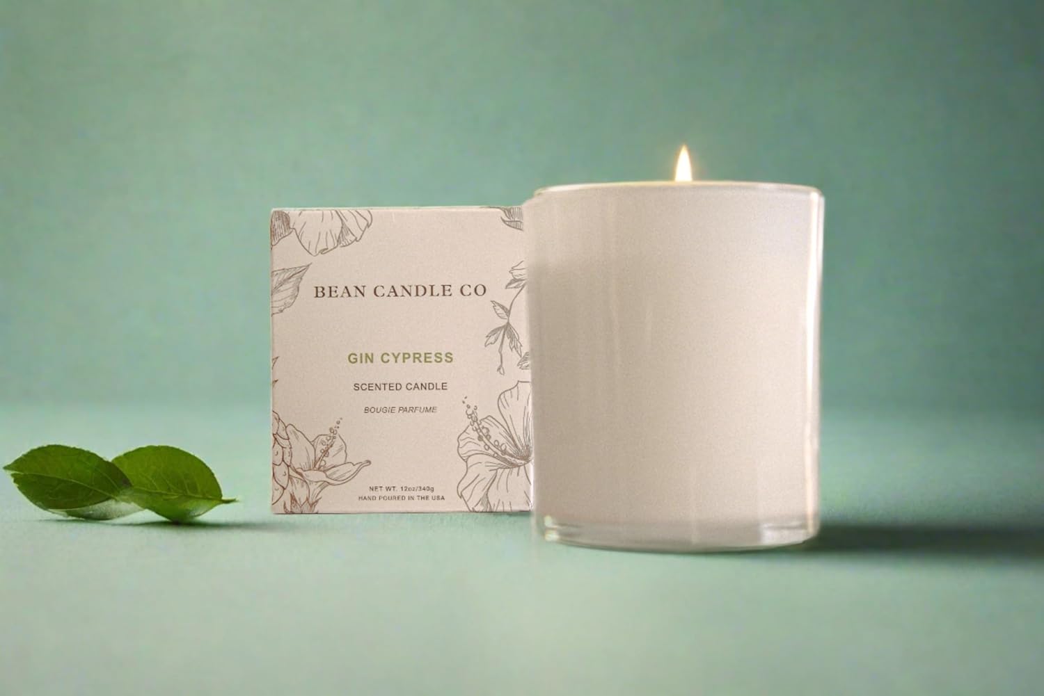 Luxury Gin Scented Candle 12oz, 84 Hour Burn Time, Premium Gift Box - Image 5