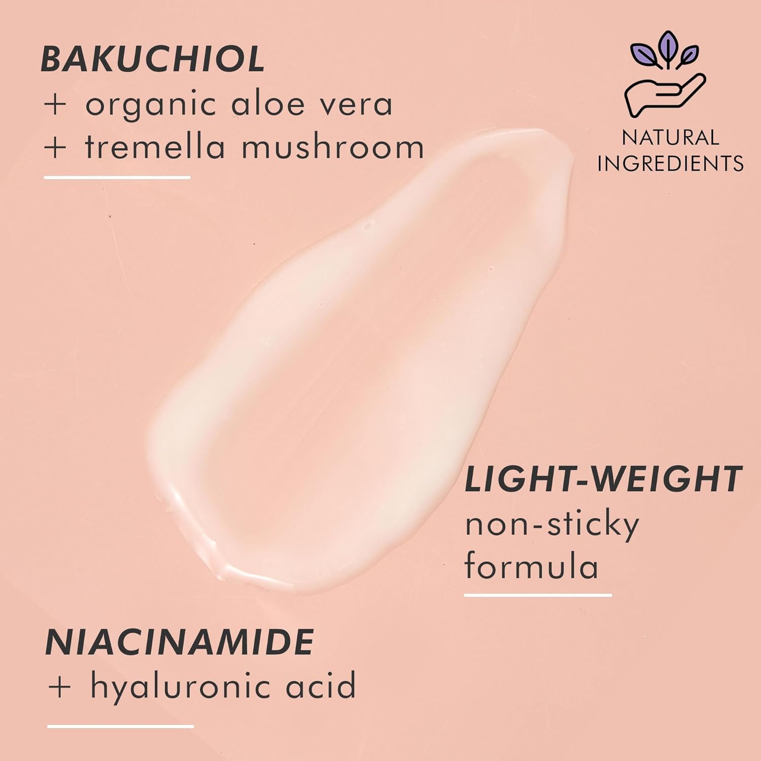 Bakuchiol Anti-Aging Serum USA Made Vegan Cruelty Free Smooths Skin Reduces Fine Lines - Image 5