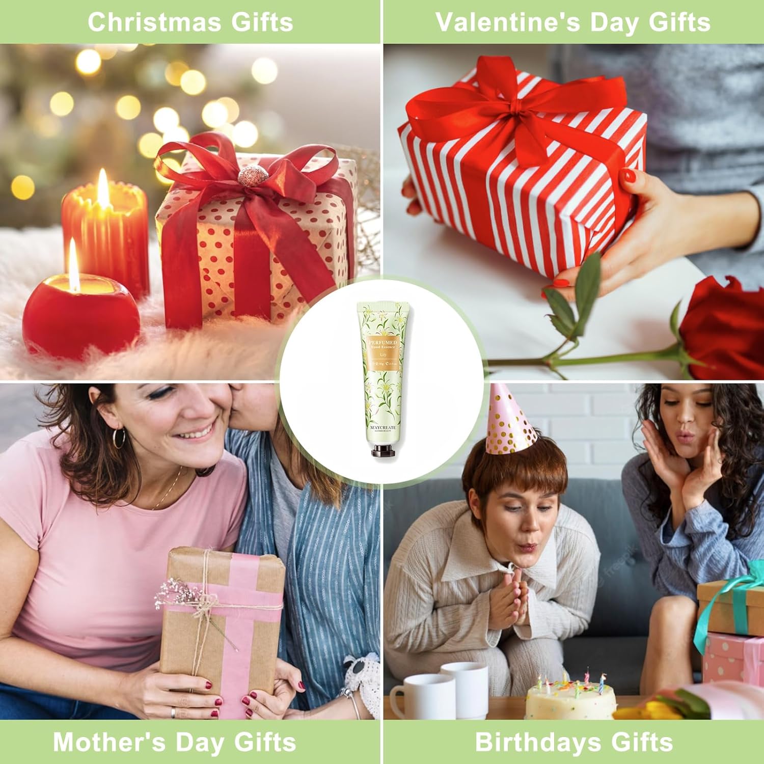 10 Pack Fruits Fragrance Hand Cream, Moisturizing Hand Care Cream Travel Gift Set With Shea Butter Natural Aloe and Vitamin E For Men And Women-30ml - Image 2