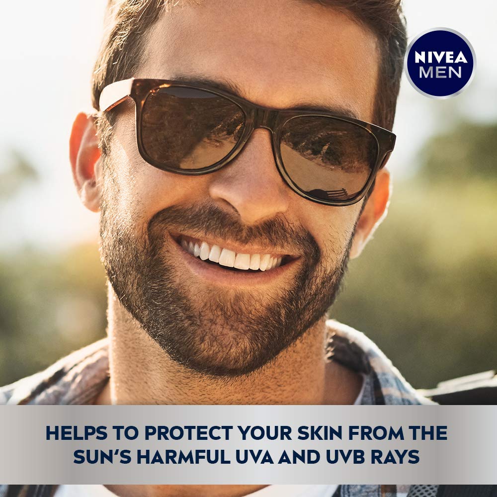 NIVEA MEN Maximum Hydration Face Lotion, Face Lotion with Broad Spectrum SPF 15 Sunscreen for Men, 3 Pack of 2.5 Fl Oz Tubes - Image 5