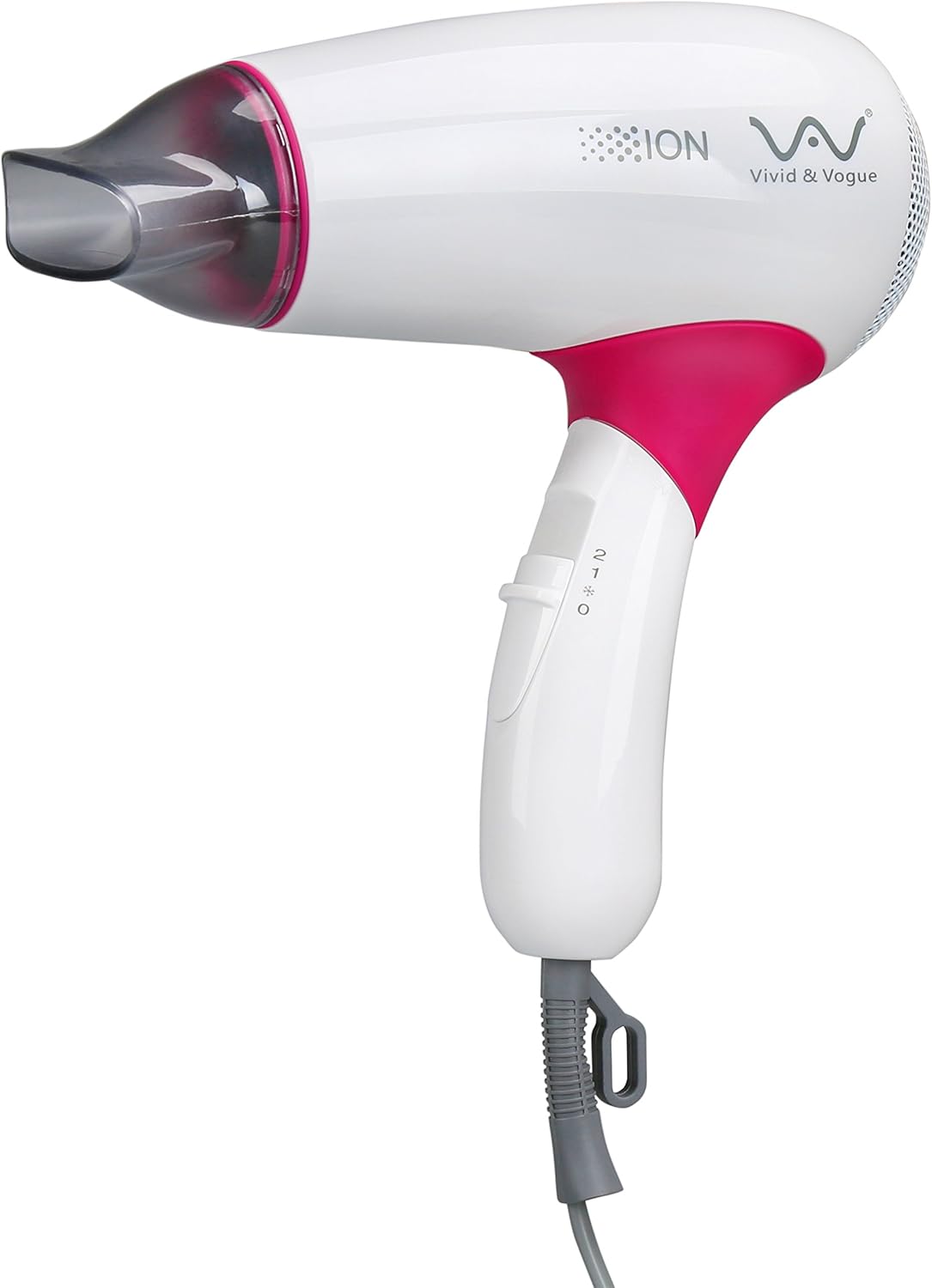 VAV 1200W Travel Hair Dryer Professional Ceramic Mini Blow Dryer for Kids with Cool Shot Button,Folding Handle