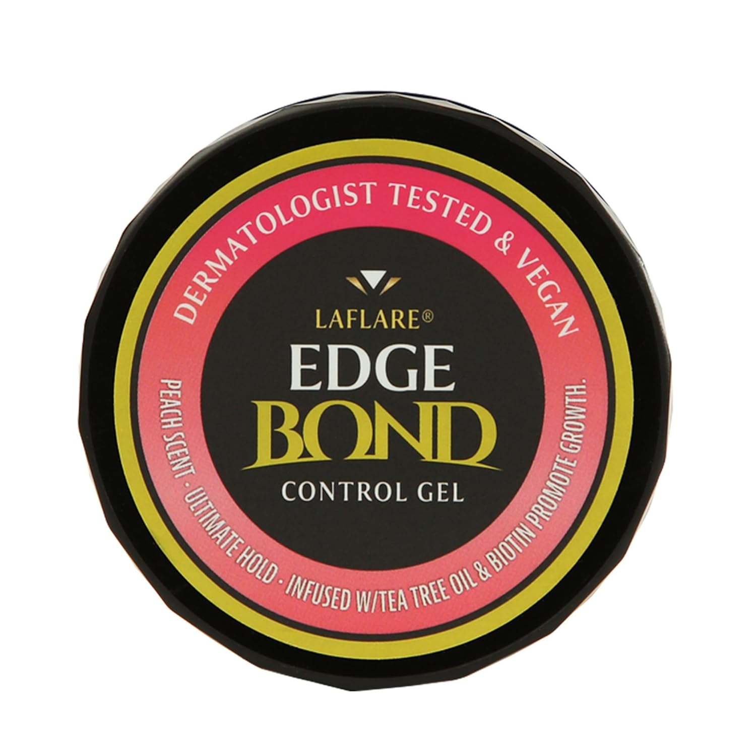 Laflare Edge Control for Black Hair, Natural Hair and Curly Hair. Eco Styling Gel Travel Size 25ml, Edge Wax for Man & Woman(Peach) - Image 2