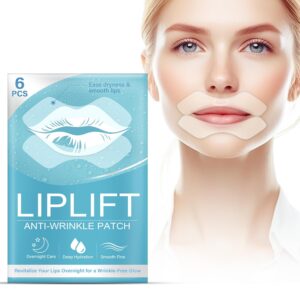 TOMENGBEIAABBCC Anti Wrinkle Patches for Lips, Smoothing Smile Line & Fine Lines around Lip Area, Breathable and Skin-friendly Lip Lift Skin Care Patches, Wrinkle Remover Strips, 3 Pairs