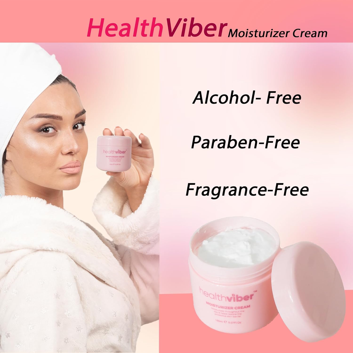 Deep Hydrating Night Cream with Ceramides & Ginseng, Anti-Aging, 5.07 fl oz, Fragrance-Free, All Skin Types - Image 3