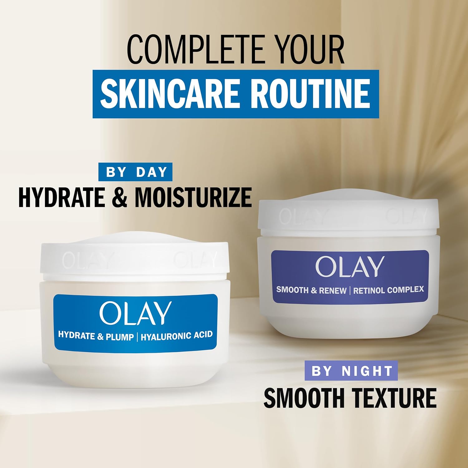 Olay Plump & Hydrate Hyaluronic Gel Face Moisturizer, 2 oz Fragrance Free Hydrating Gel Moisturizer for Dry Skin with Hyaluronic Acid and Niacinamide, Recyclable Eco Jar Packaging - Image 6