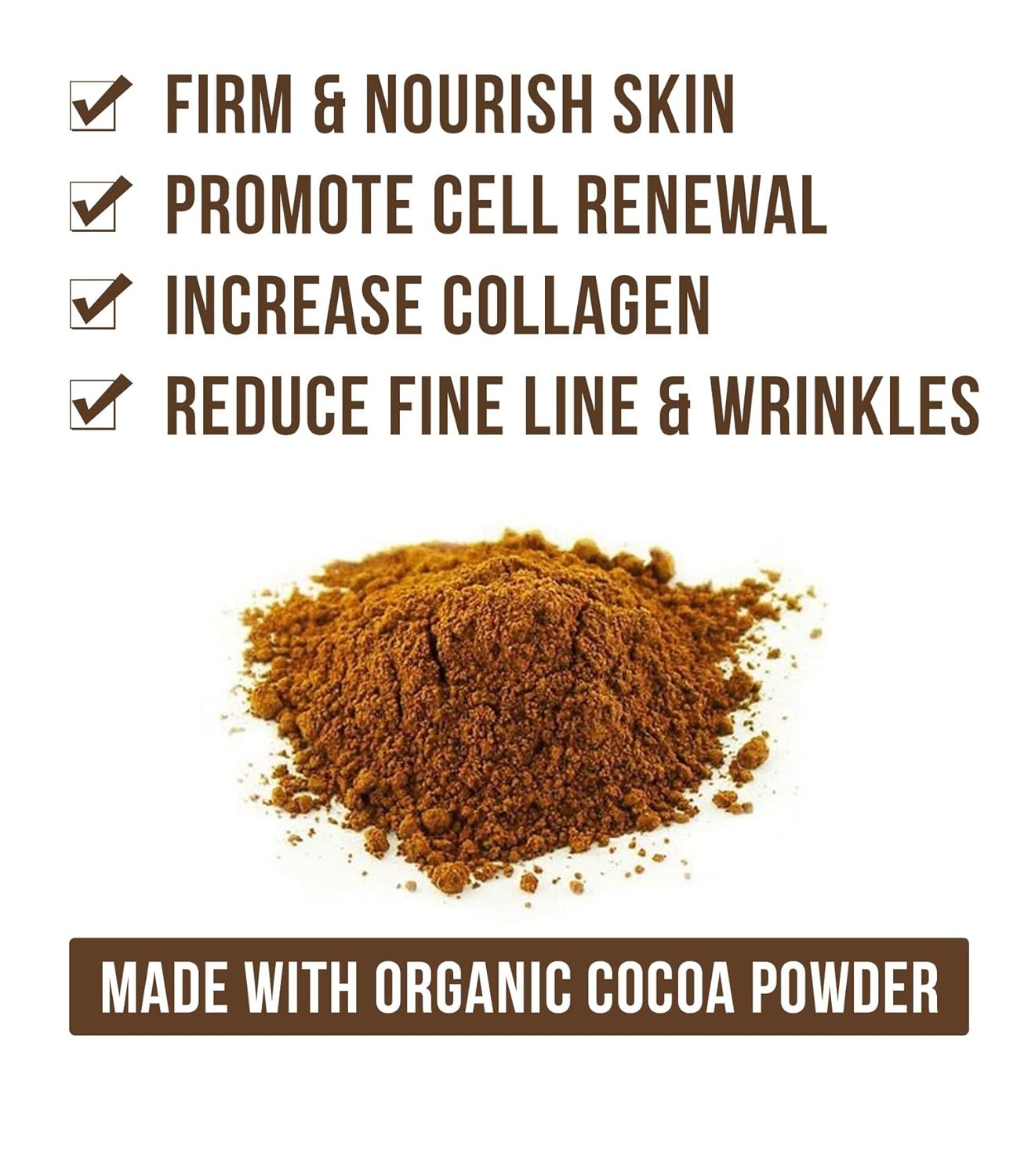SVASTHYA Organic Cocoa Sugar Scrub 20 oz Vegan Exfoliates and Moisturizes - Image 5