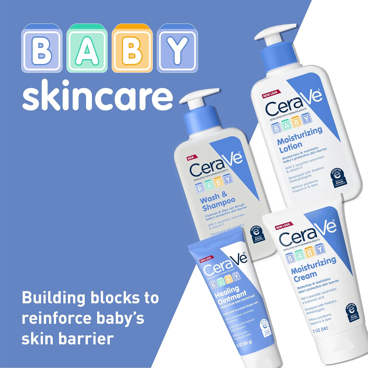 CeraVe Baby Cream, Gentle Moisturizing Cream with Hyaluronic Acid, Paraben, Phthalate, & Fragrance Free, 5 Ounce - Image 6