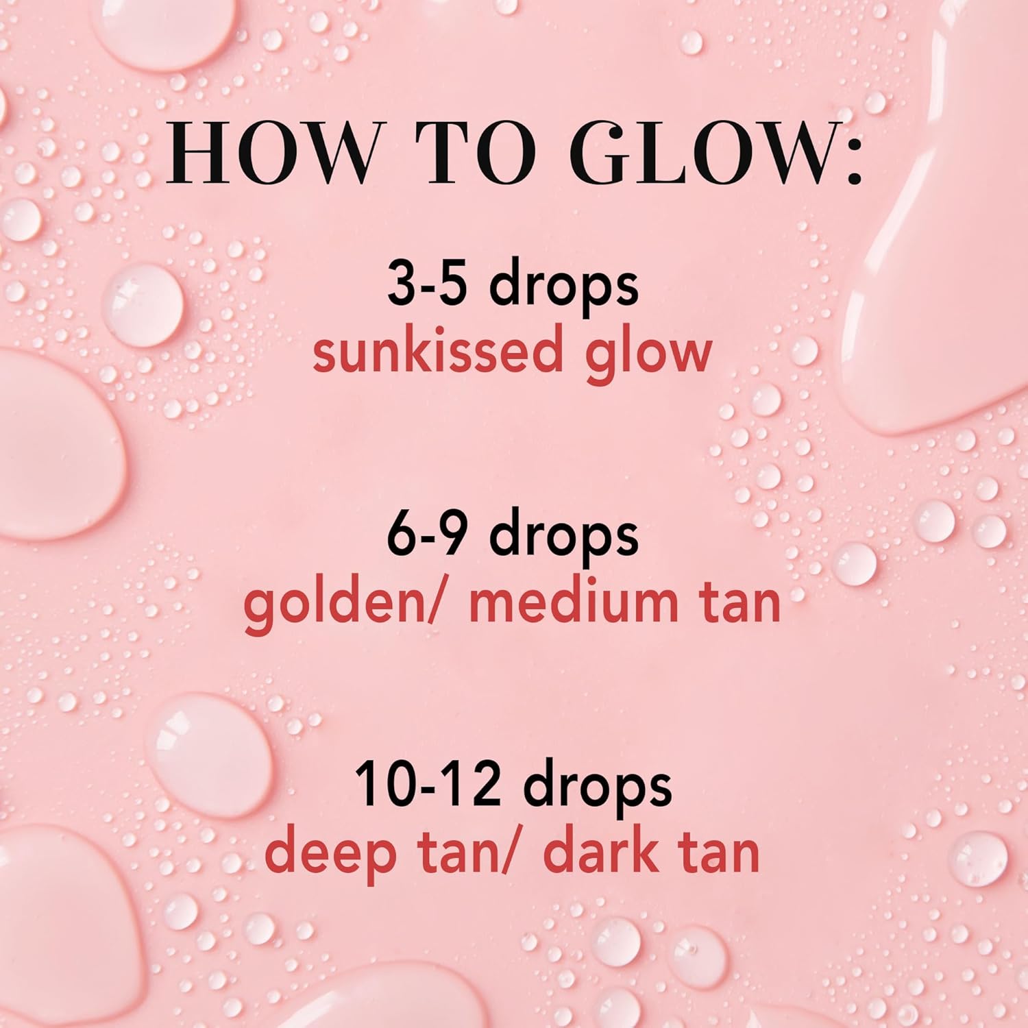 Organic Dark Self Tanning Drops with Kabuki Brush for Face and Body - Image 6