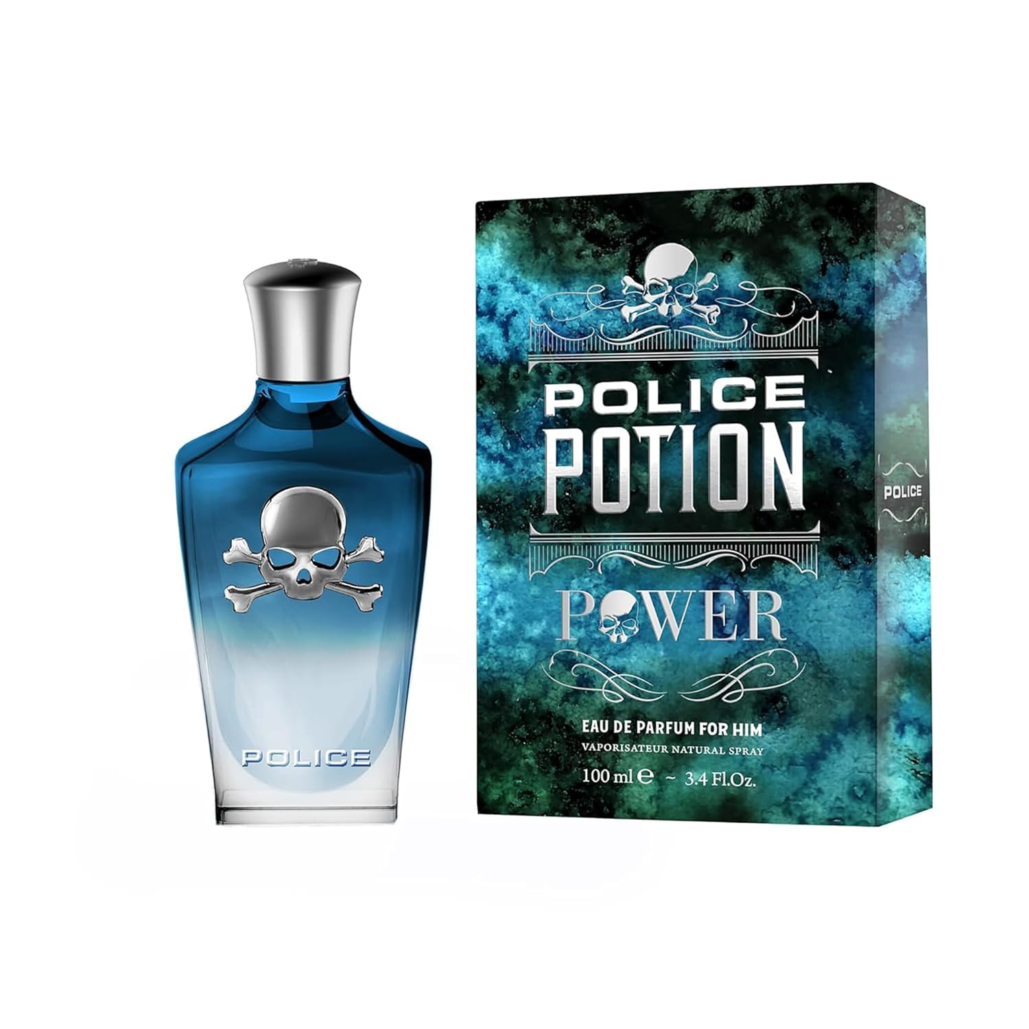 Potion Power For Him by Police for Men - Aromatic Notes That Melt Into Powerful Wood And Musk - A Fragrance To Evoke The Imagination - Sleek Dreamlike Container Inspires The Senses - 3.4 Oz EDP Spray - Image 3
