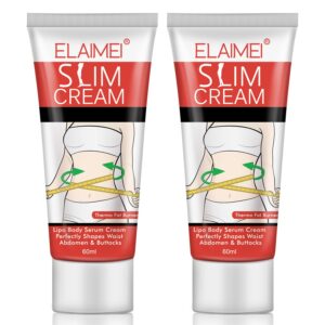 Hot Cream Belly Fat Burner, Cellulite Cream Shaping and Firming Body for Stomach, Thighs, Butt, Arms, Lose Weight for Women & Men (2pack)