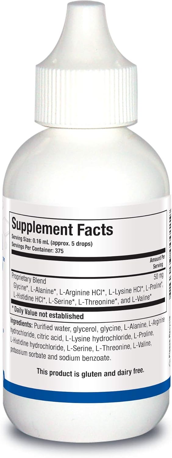 Biotics Research Amino Acid Quick Sorb Liquid Formula 2 Oz Highly Absorbed Blend - Image 2
