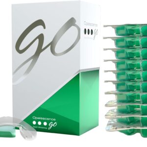 Opalescence Go 10% - Prefilled Teeth Whitening Trays Kit (10 Treatments) - 10% Hydrogen Peroxide - Mint Made by Ultradent Products. Go Teeth Whitening Kit -Mint- GO10-5193-1