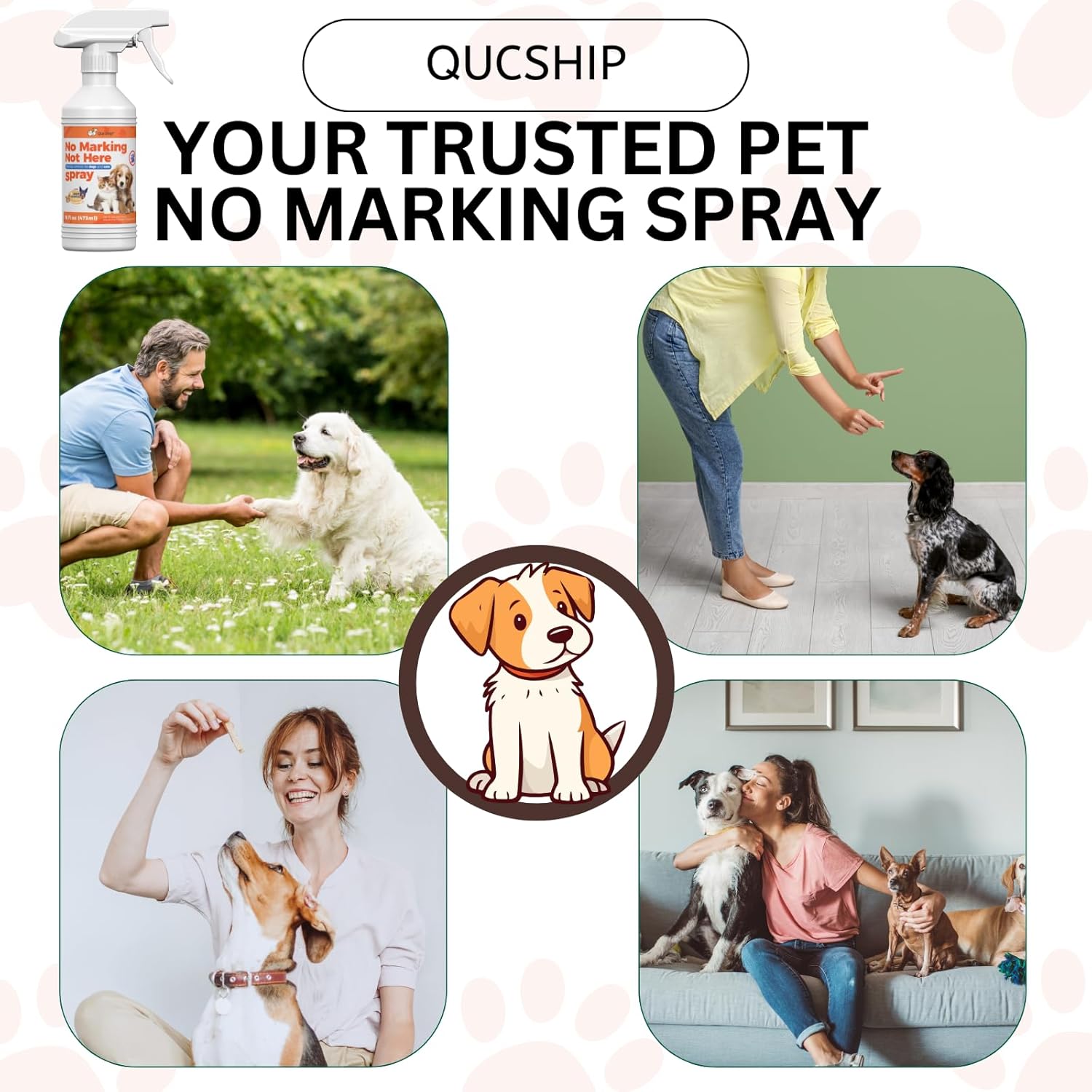 Qucship 16 Oz Dog Training Spray for Effective Pet Behavior Management - Image 6