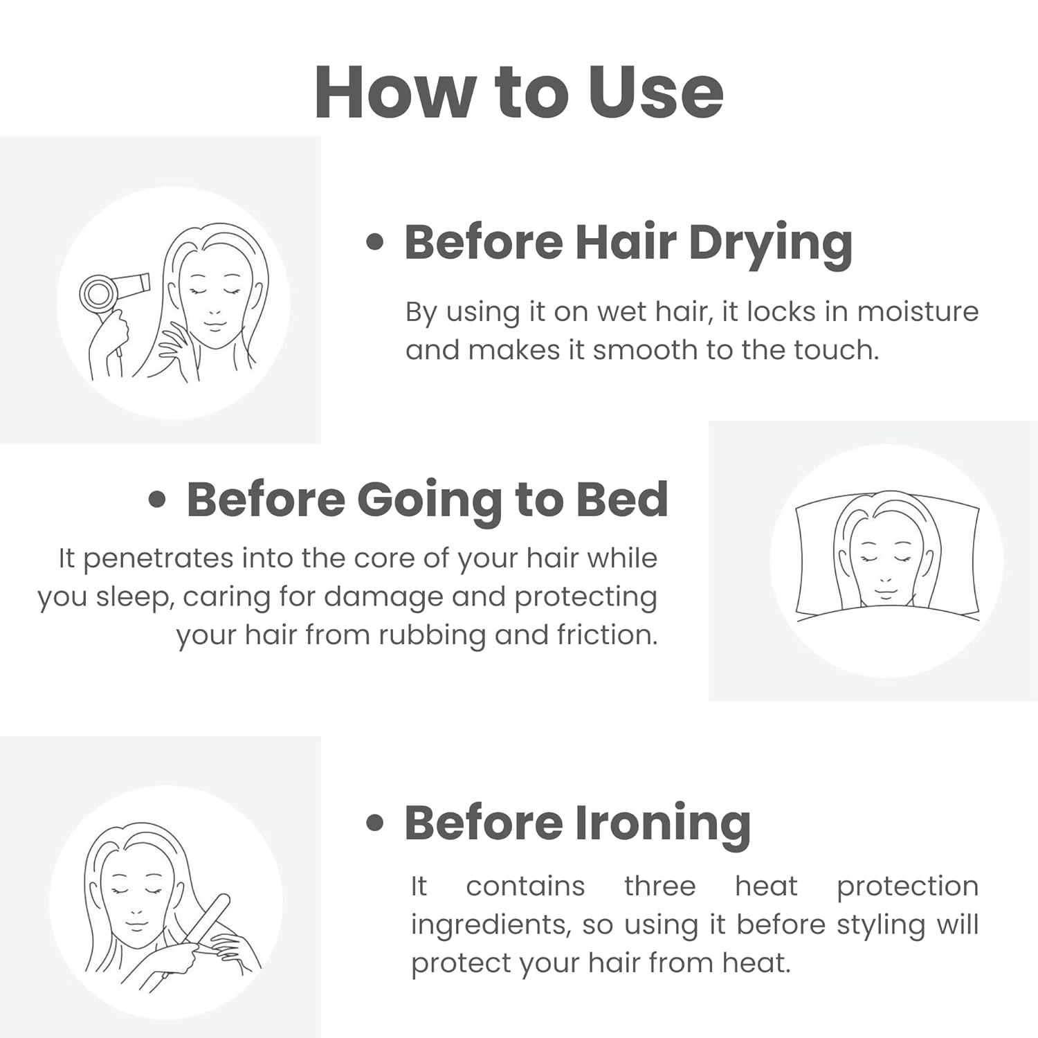 8 THE THALASSO Hair Milk for Dry & Frizzy Hair Women & Men, Natural Leave in Conditioner w/Deep Ocean Water from Japan, Moisturizing Serum for Use Before Drying, Sleeping, or Styling, 4.9 Fl Oz - Image 8