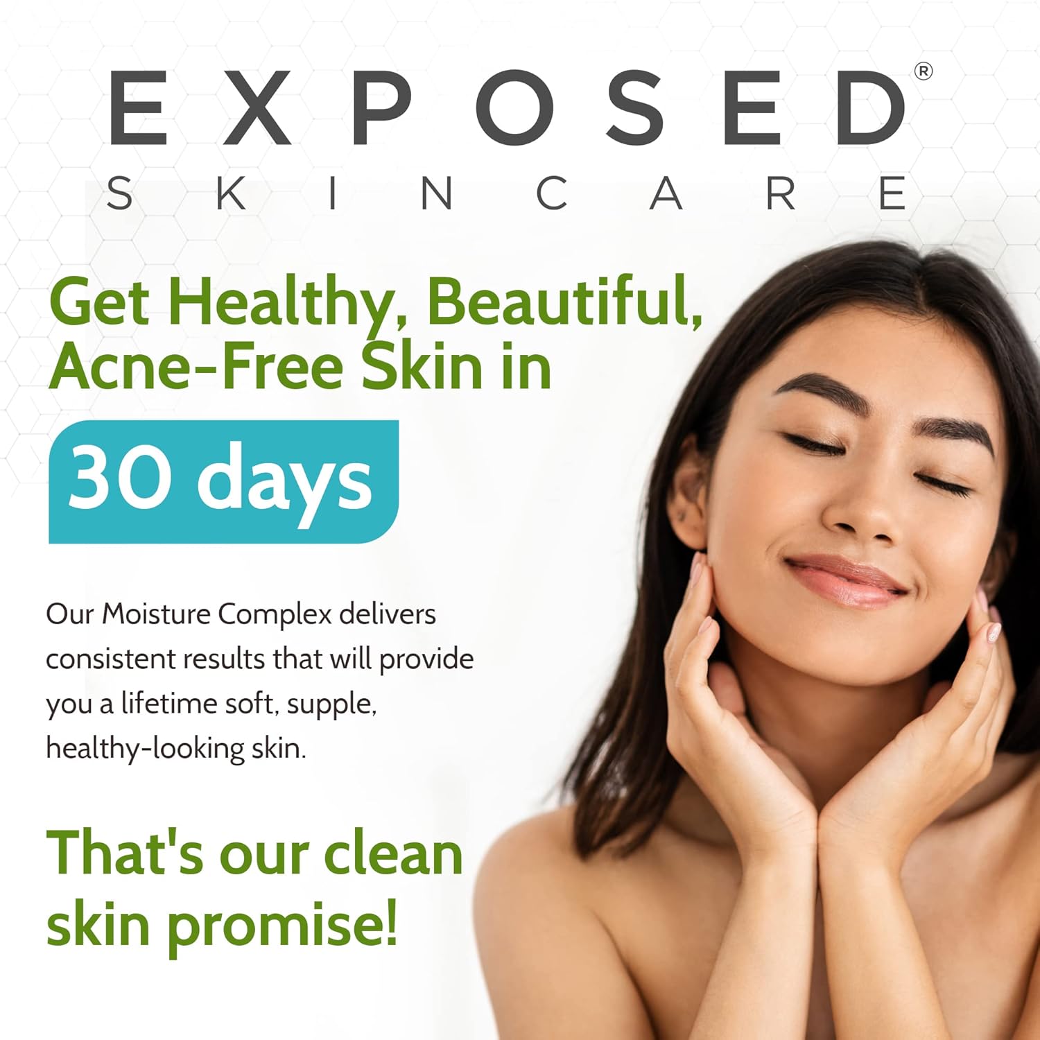 Exposed Skin Care Oil-Free Facial Gel Moisturizer, 1.7 fl oz, with Green Tea and Vitamin E - Image 9