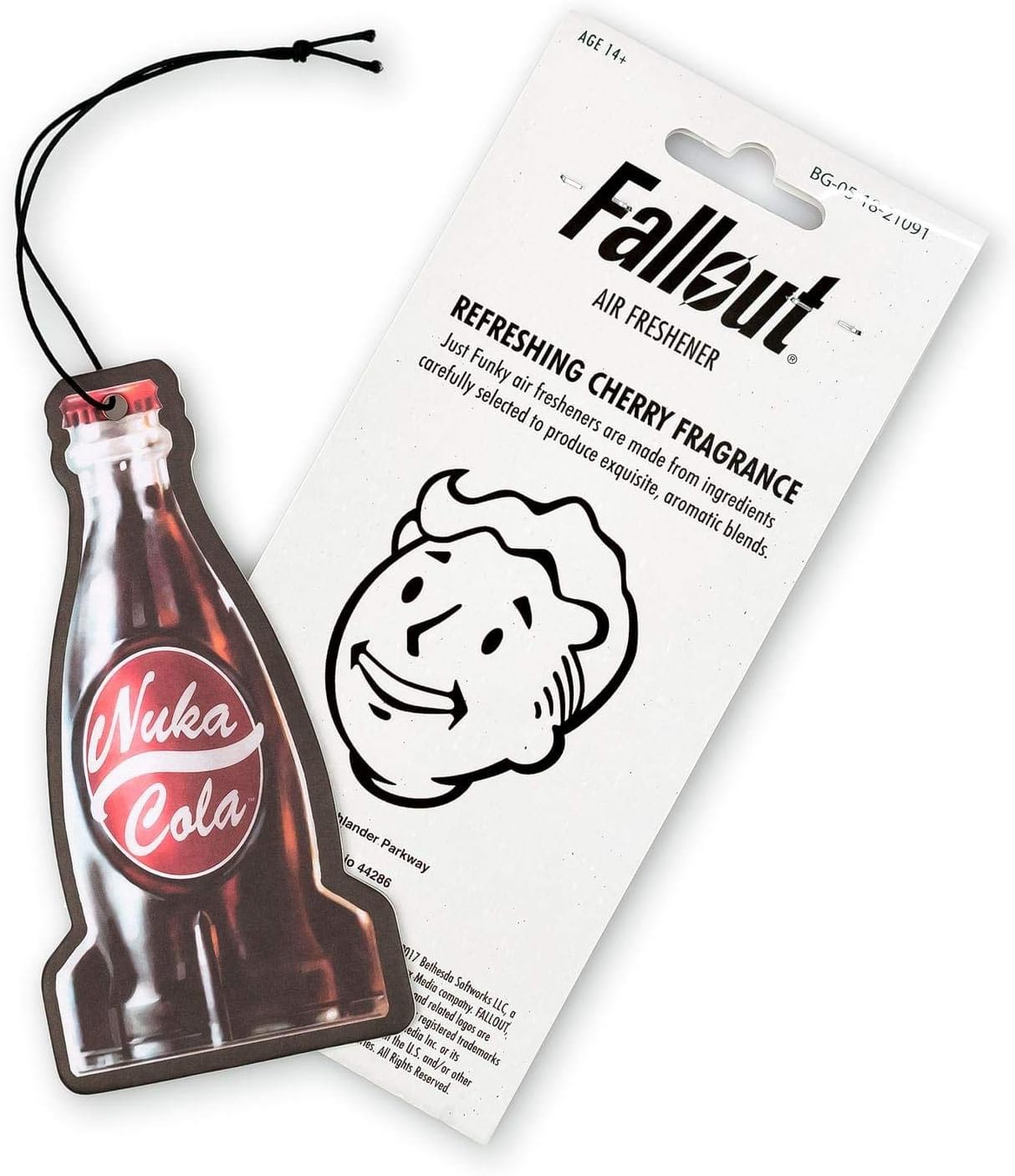 Fallout 4 Nuka Cola Bottle Hanging Car and Closet Air Freshener - Image 4