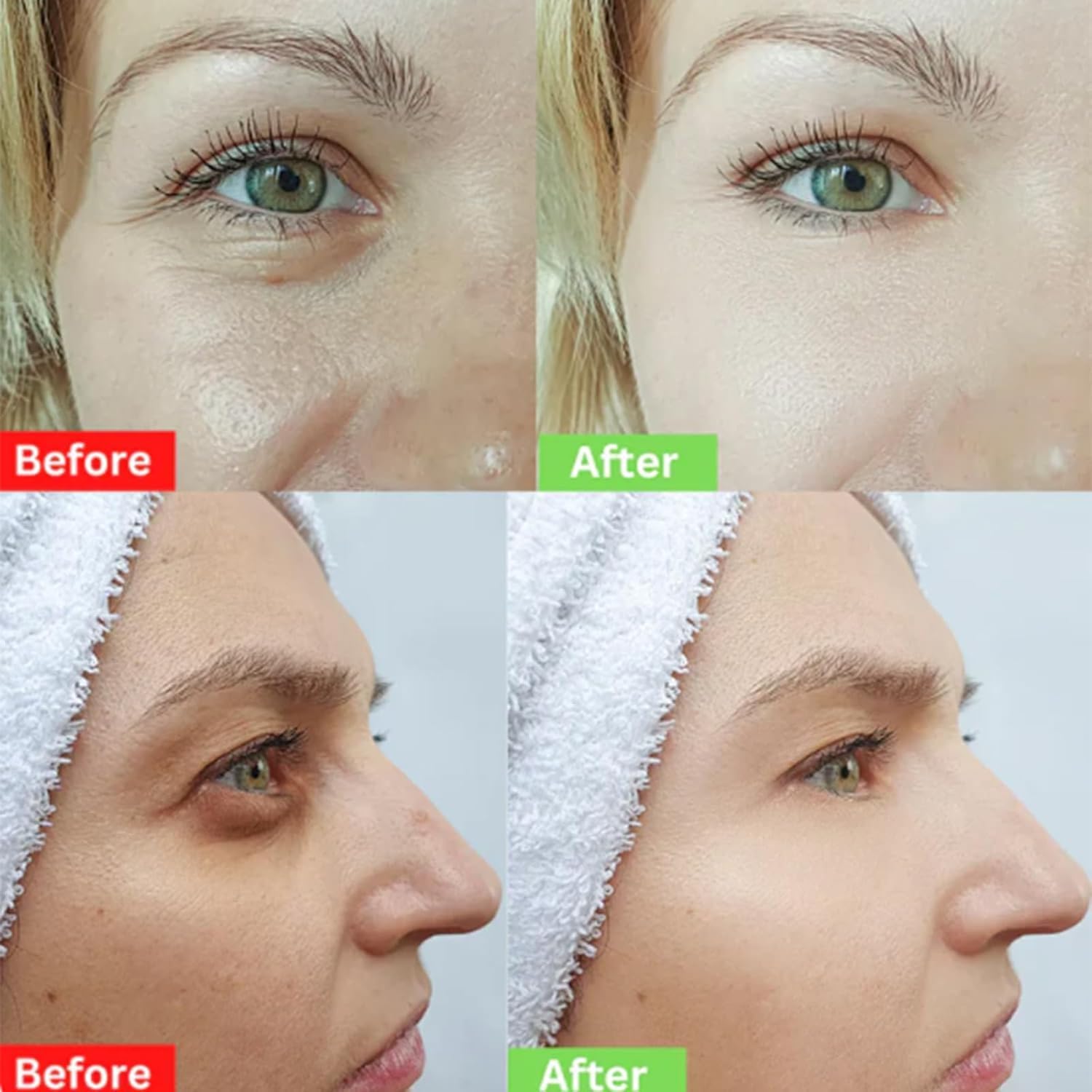 Naturals Instant Eye & Face Lift Cream 3-Pack for Visibly Reduced Under Eye Bags and Wrinkles - Image 4