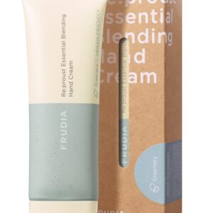 WELCOS FRUDIA Re:proust Essential Blending Hand Cream Greenery | Korean Skin Care Moisturizer & Beauty Products for Women & Men | Travel Size Body Skin Care Products Hand Cream for Dry Skin 1.76 fl oz