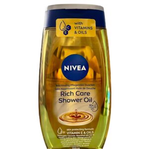 Nivea Shower Oil Natural Caring 200ml From Germany
