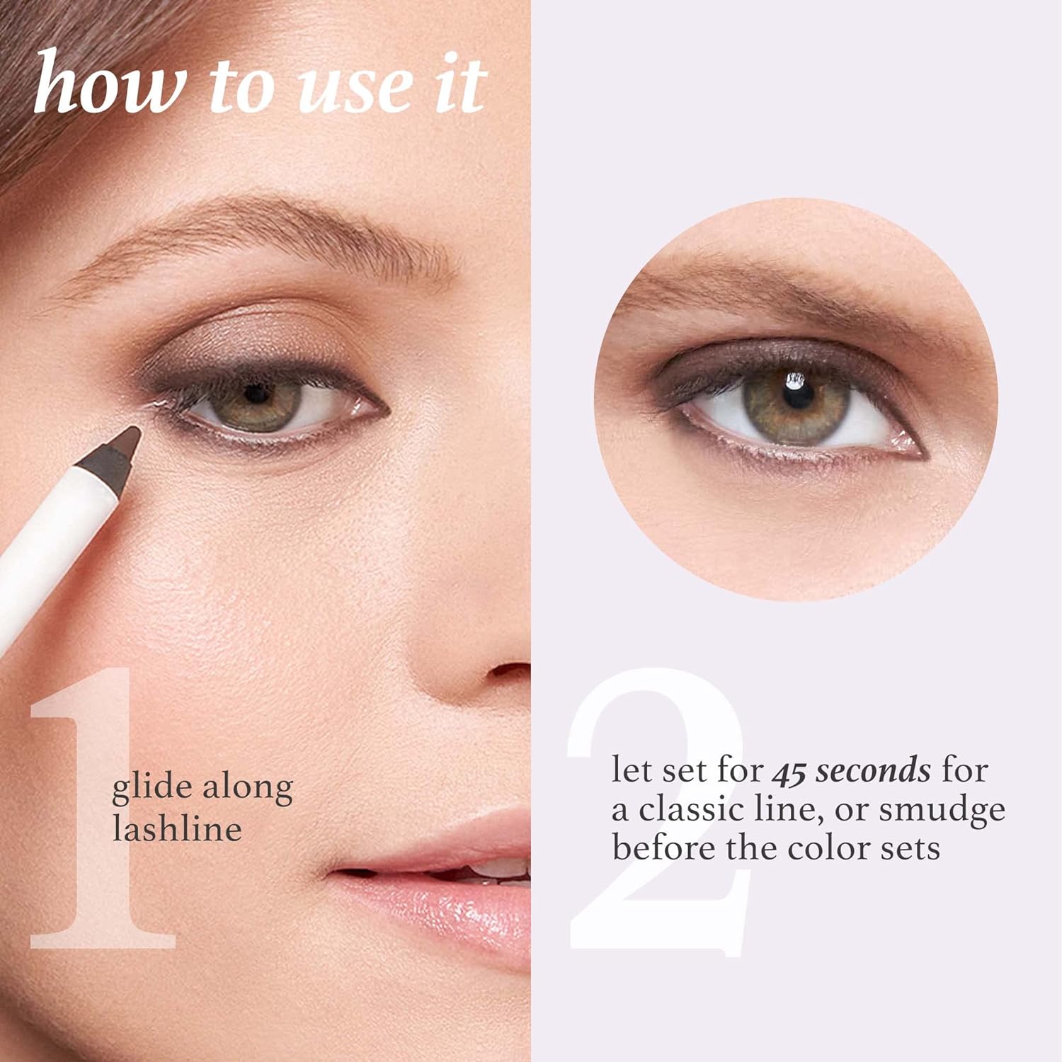 Julep When Pencil Met Gel Sharpenable Multi-Use Longwear Eyeliner Pencil - White Matte - Transfer-Proof - High Performance Liner - Image 3