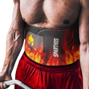 Sparthos Waist Trimmer Belt - Sweat More and Shorten Your Workout Time!