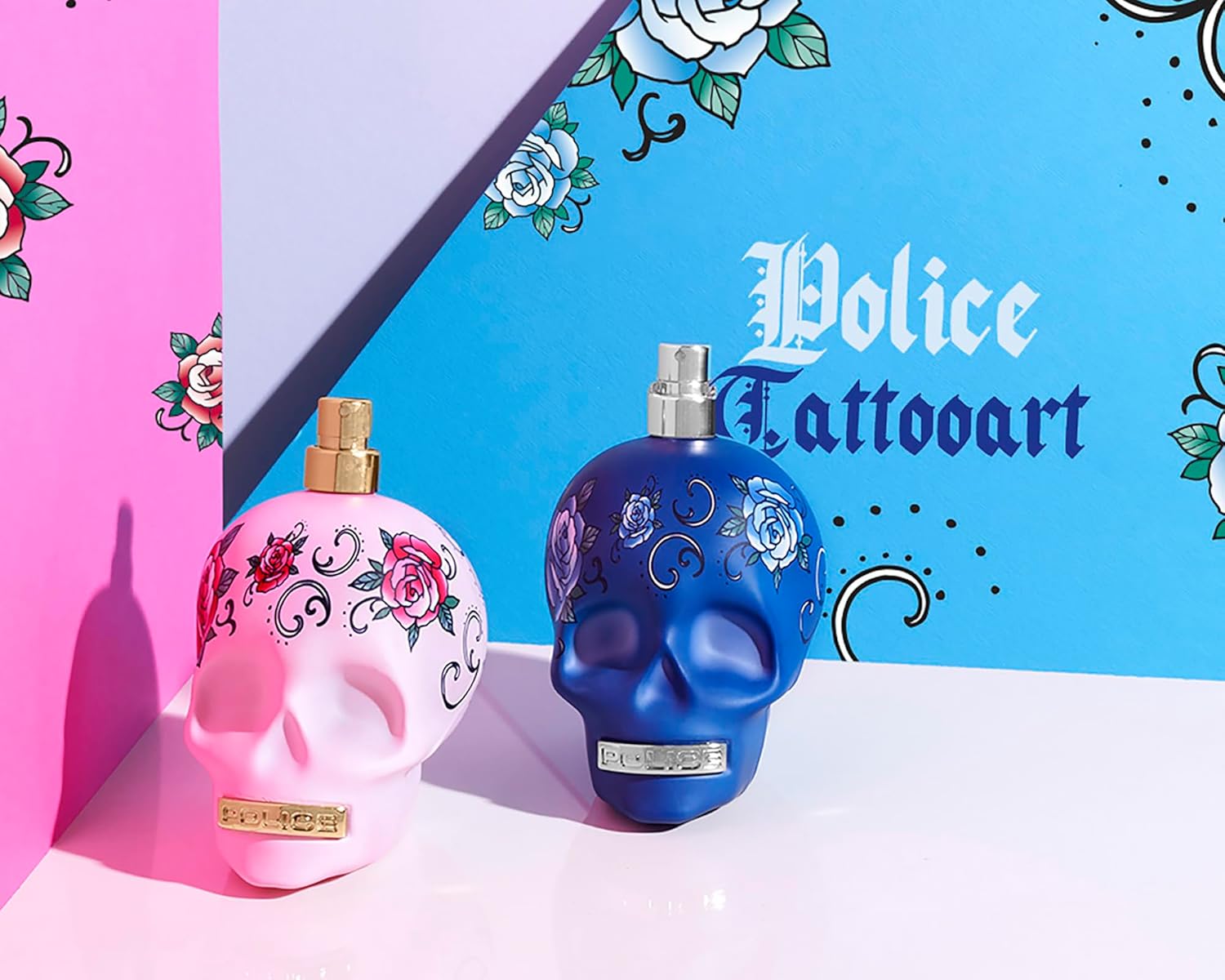 To Be Tattooart For Woman By Police - Fragrance For Women - Floral Fruity Gourmand Scent - Creamy Sandalwood And A Powdery-Sweet Marshmallow Accord - Eye-Catching Skull Bottle - 4.2 Oz EDP Spray - Image 7