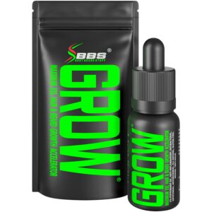 GROW Maximum XXL Hair & Beard Growth Oil For Men • Beard Growth Serum That Fills Patches & Fix Thinning GUARANTEED • Facial Hair & Scalp Treatment • Thickening Conditioner & Enhancer • Made in the USA
