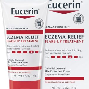 Eucerin Eczema Relief Flare-up Treatment - Provides Immediate Relief for Eczema-Prone Skin - 5 oz. Tube