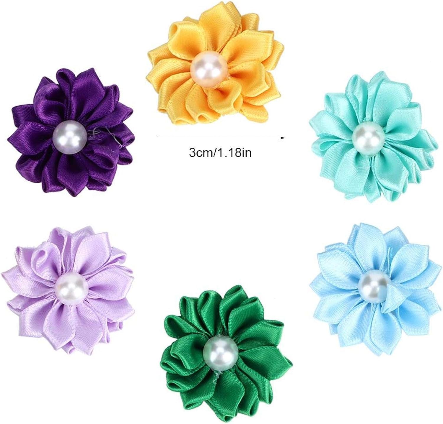 30Pcs Dog Hair Bows pet hair accessories and target audience keywords: dog clips for hair pet pet hair accessories and target audience keywords: Dog Hair Clips for Small Dogs Bow Ties Grooming - Image 5