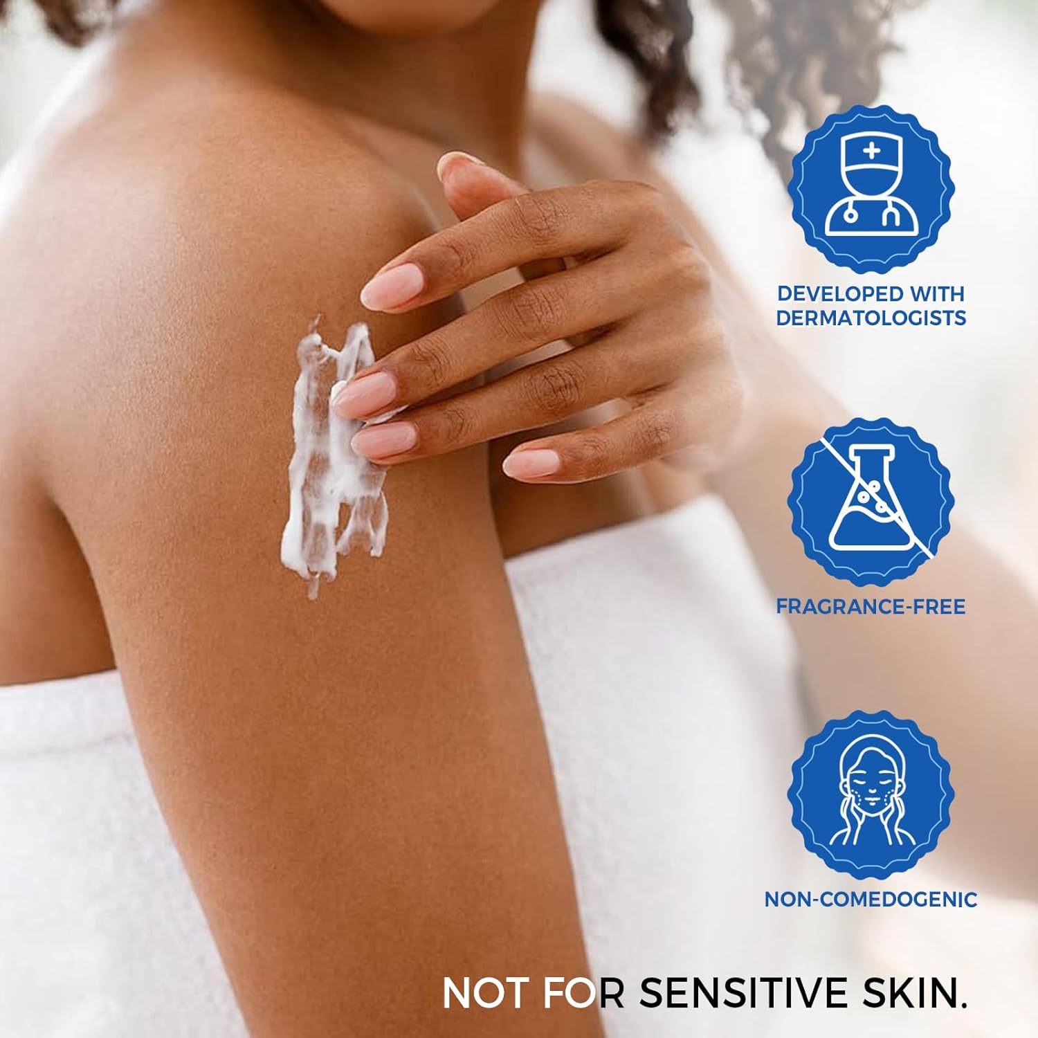 OUKEYA SA Cream for Rough & Bumpy Extremely Dry Skin with 5 Kinds of Ceramides & Salicylic Acid,Exfoliating Moisturizing Body Lotion with Long-Lasting Moisture,Dermatologist Recommended,12.35 Ounce - Image 6
