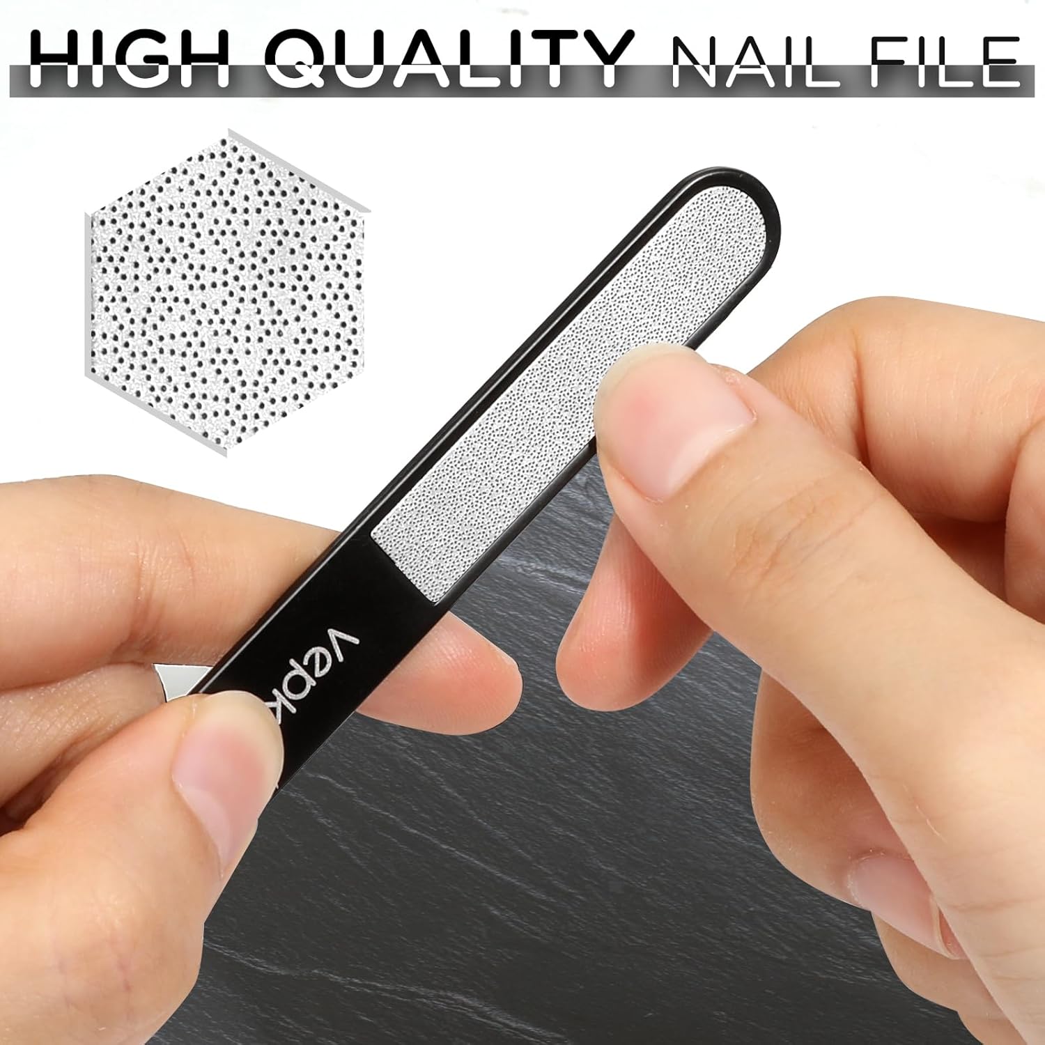 Nail Clippers for Seniors, Wide Jaw Fingernail Clippers and Angled Head Toenail Clippers for Thick Nail, Professional German Nail Clippers for Men, Women&Pregnant,Black - Image 7