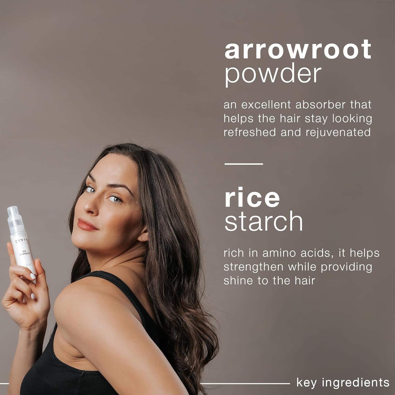 Hair Craft Co. CRVFT Non-Aerosol Dry Shampoo Powder for Women - Oil and Grease Absorption, Travel Size, Paraben and Sulfate Free, Adds Volume, Refreshes Hair, Scented, 1.58 Ounces - Image 6