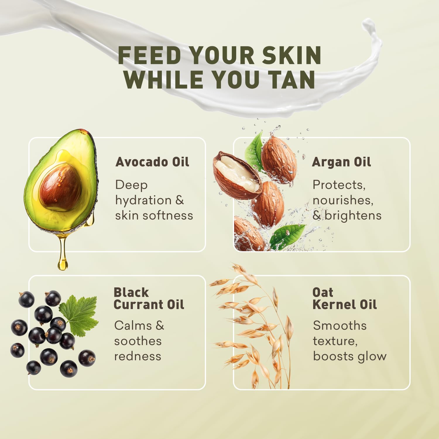 Sunless Tanning Lotion - Light to Medium tones | Indoor Self- Tanner | Body Tanning Lotion | Sun- Kissed Glow| Bronzer Lotion For All Skin Types |Just Nutritive | 8 Oz - Image 8