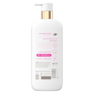 Dove Skin Replenish Body Wash 2% niacinamide and BHA refining serum for smooth skin 18.5 Fl Oz