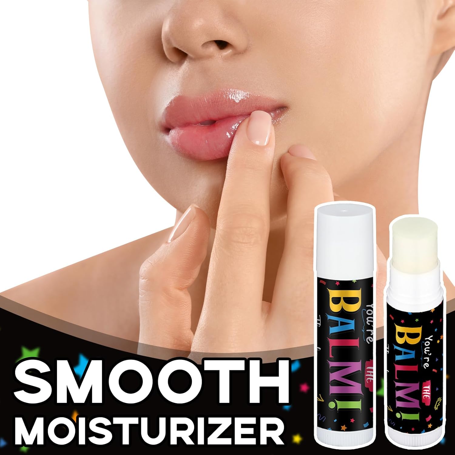 15 Pack Back to School Appreciation Gifts Lip Balm Bulk Teacher Thank You Gifts End of Year Employee Staff Team Volunteer Pastor Appreciation Party Favor for Women Men Coworker Club You're the Balm - Image 2