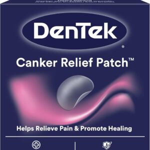 DenTek Canker Relief Sore Patch Relieves Canker Pain, 6 Count (Pack of 1)
