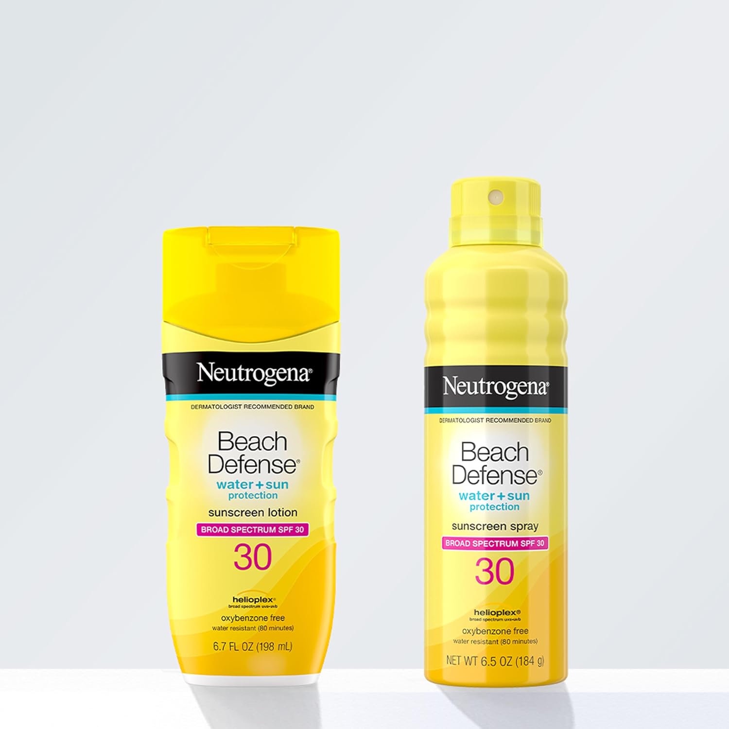 Neutrogena Beach Defense SPF 30 Sunscreen Lotion 6.7 fl oz Oil-Free and Quick Absorbing - Image 8