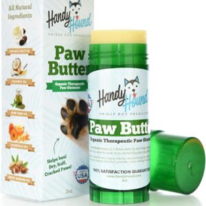 Dog Paw Balm - Paw Butter – Ultimate Dog Paw Protector & Dry Skin Treatment - Nourishing Paw, Nose & Dry Skin Soother - Lick-Safe Paw Balm Dogs Trust - Made in The USA - 2 oz