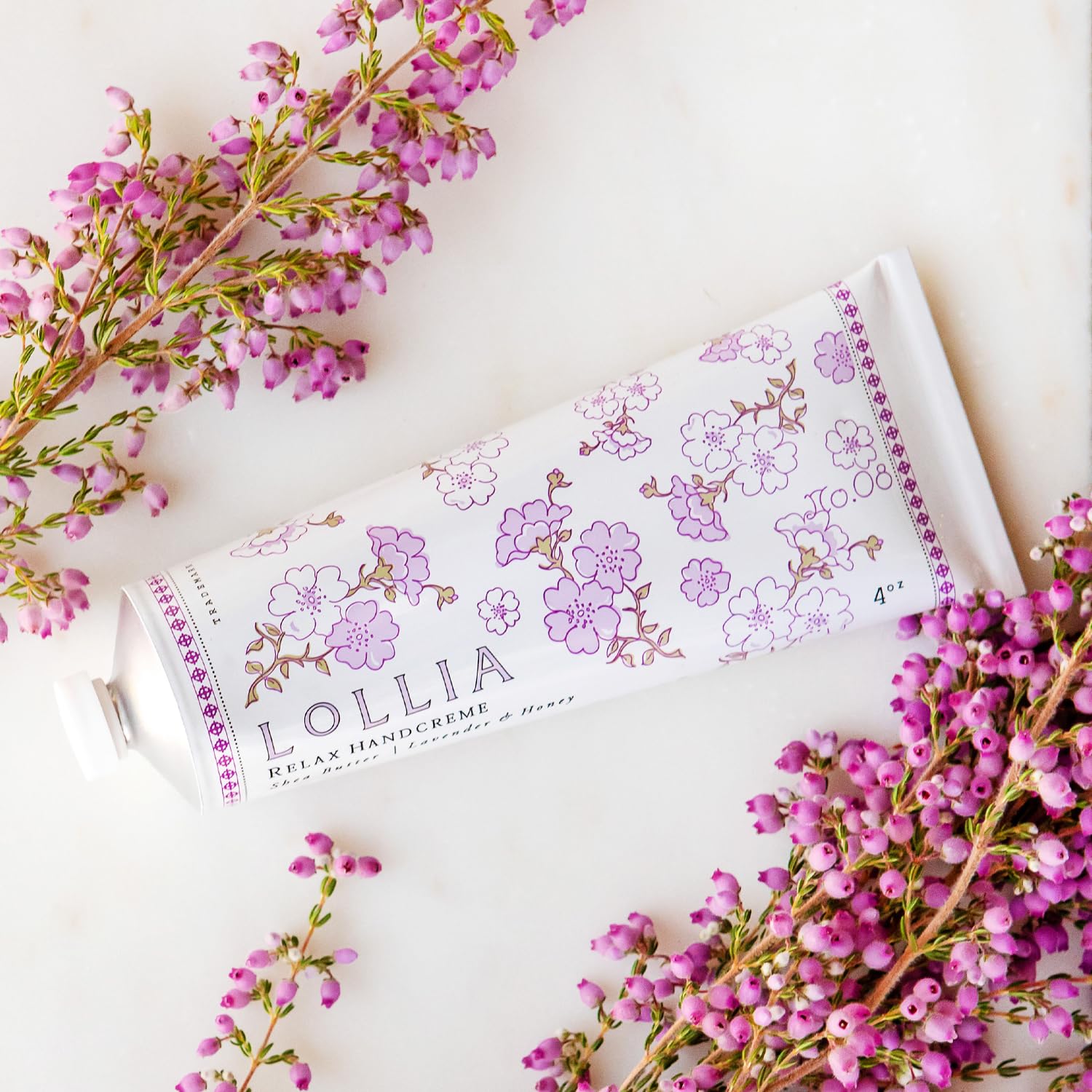LOLLIA Handcreme, 4 oz β Scented Hand Cream for Women, Moisturizing Hand Lotion for Dry Hands, Shea Butter & Cocoa Butter, Quick Absorbing Lotion - Image 5