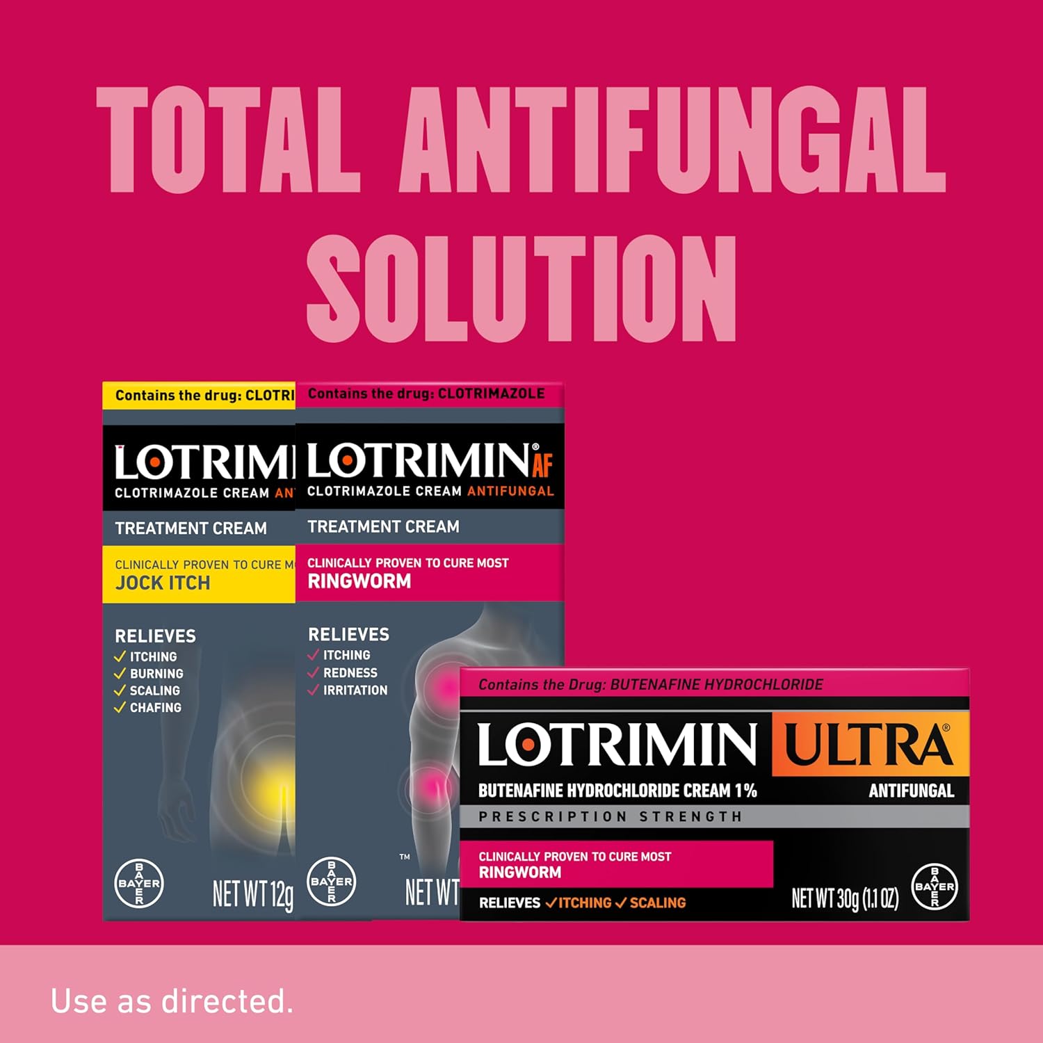 Lotrimin Ultra Ringworm Cream, Butenafine Hydrochloride 1%, Effective Antifungal Cream Treatment of Most Ringworm, 1.1 Ounce (30 Grams) - Image 6