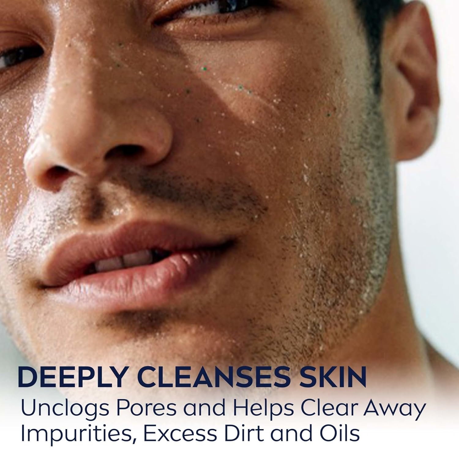 NIVEA MEN Maximum Hydration Deep Cleaning Face Scrub with Aloe Vera, Skin Care Gifts for Dad, 4.4 Oz Tubes, Pack of 3 - Image 3